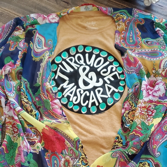 Sweaters - Boutique Turquoise Haven Komono Duster